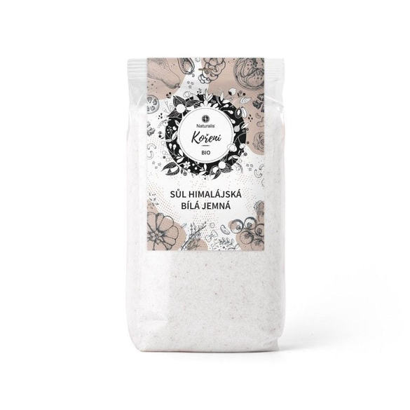 Sůl himálajská bílá jemná Naturalis - 500 g