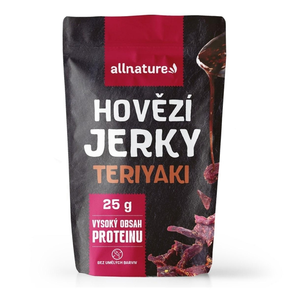 Beef Teriyaki Jerky Allnature - 25 g